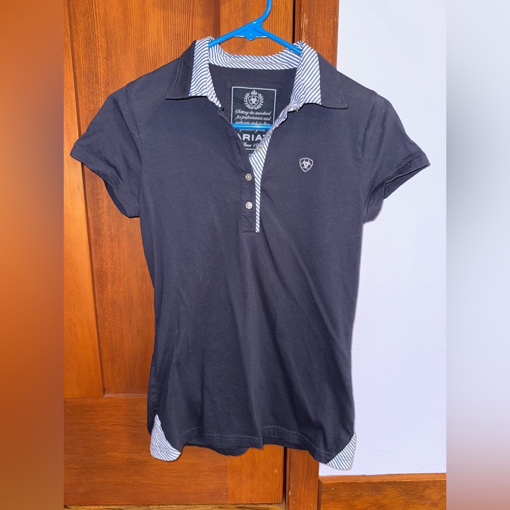 Small Ariat Navy Polo